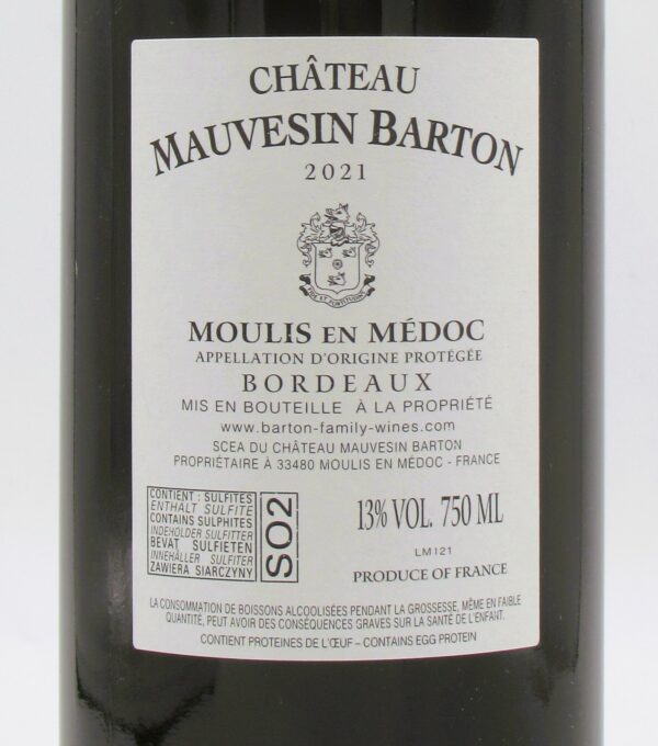 Moulis en Médoc Chateau Mauvesin Barton 2021