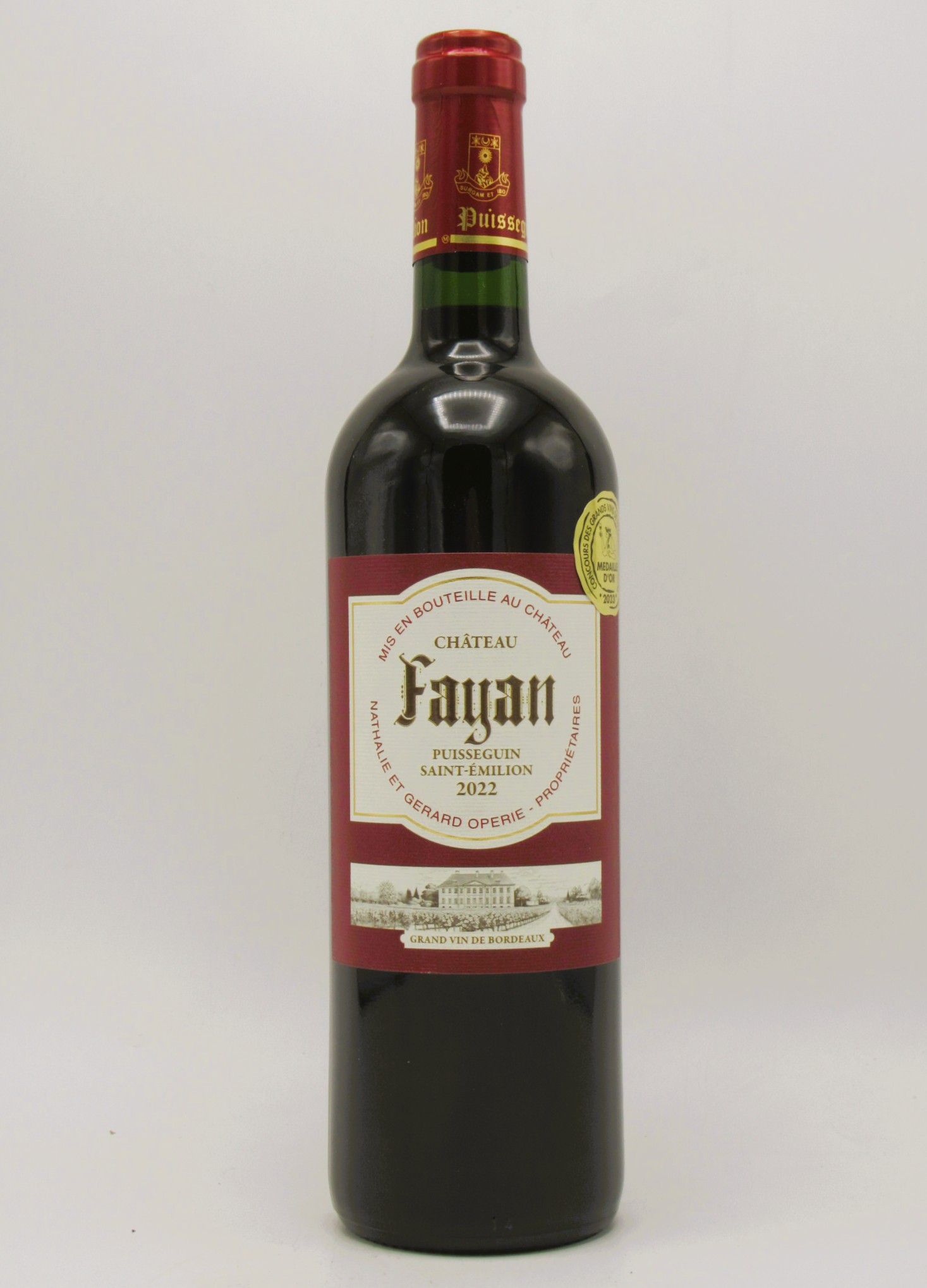 Puisseguin Saint Emilion Chateau Fayan 2022