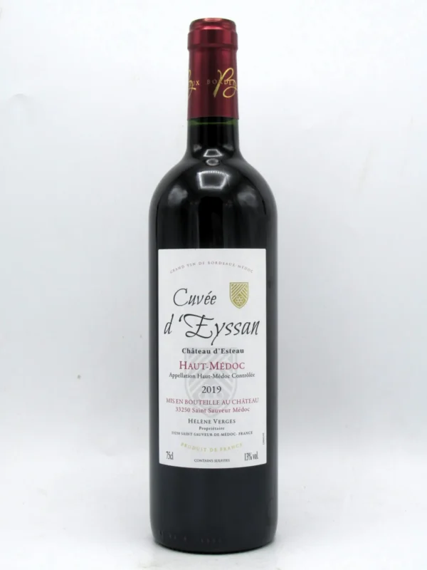 Haut Médoc Cuvée d'Eyssan Chateau d’Esteau 2019