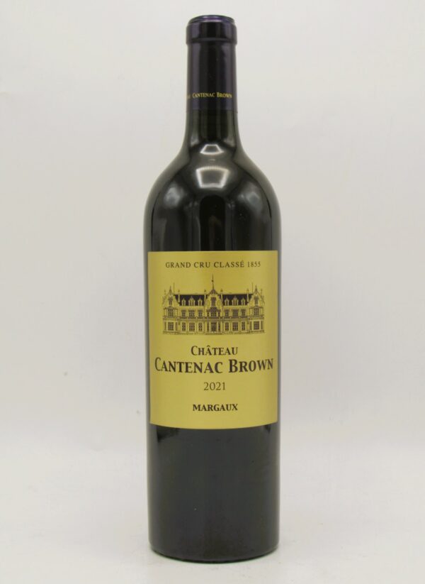 Margaux 3eme Grand Cru Classé Chateau Cantenac Brown 2021