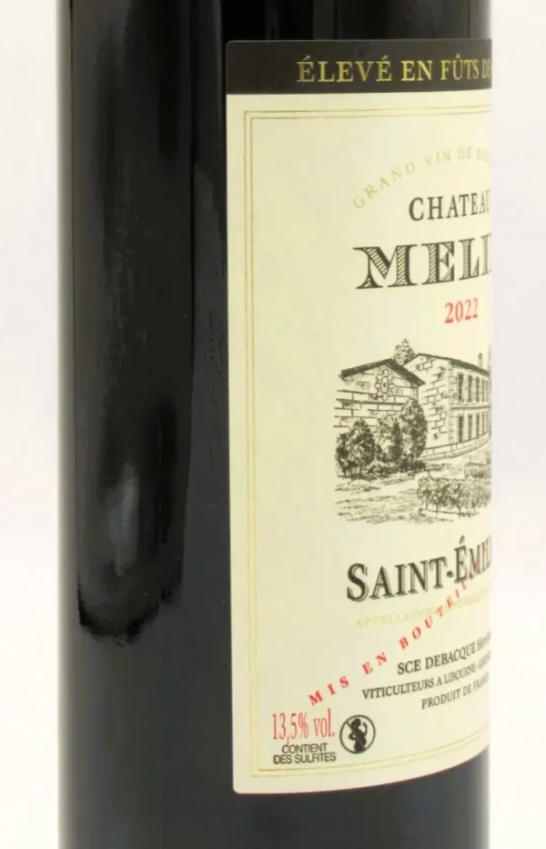 Saint Emilion Château Melin 2022