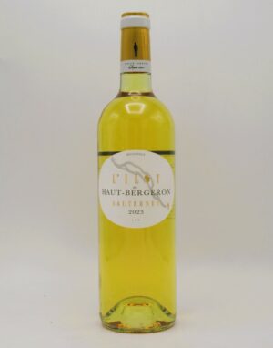 Sauternes L’Ilot de Haut Bergeron 2023