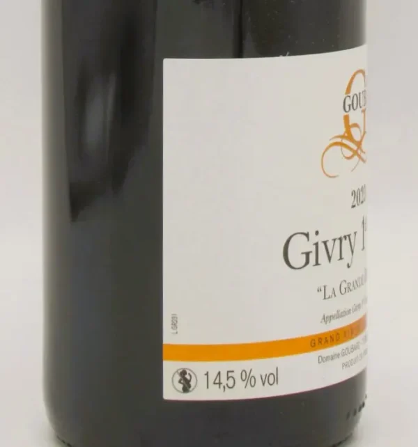 Givry 1er Cru La Grande Berge Domaine Goubard 2023