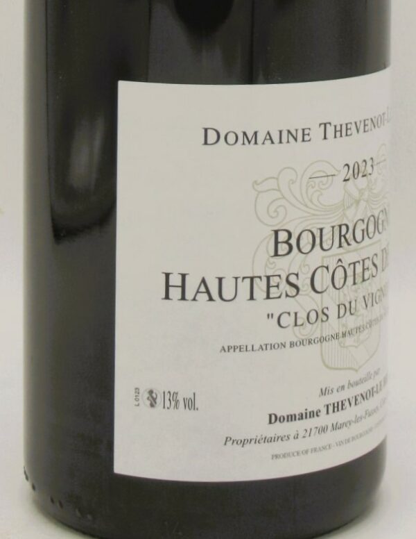 Hautes Cotes de Nuits Clos Vignon Domaine Thevenot Le Brun Magnum 2023
