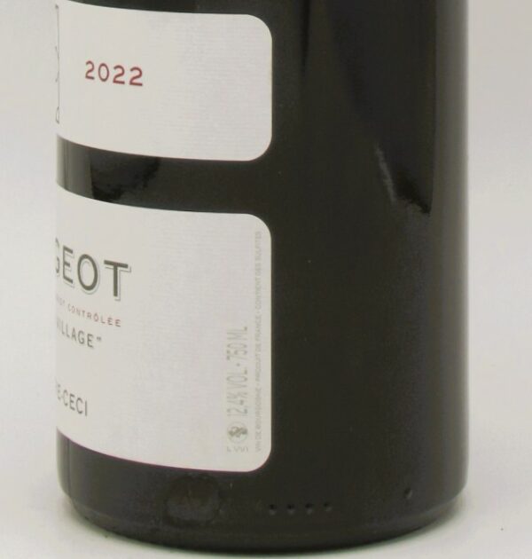 Vougeot Clos du Village Domaine Leymarie-CECI 2022