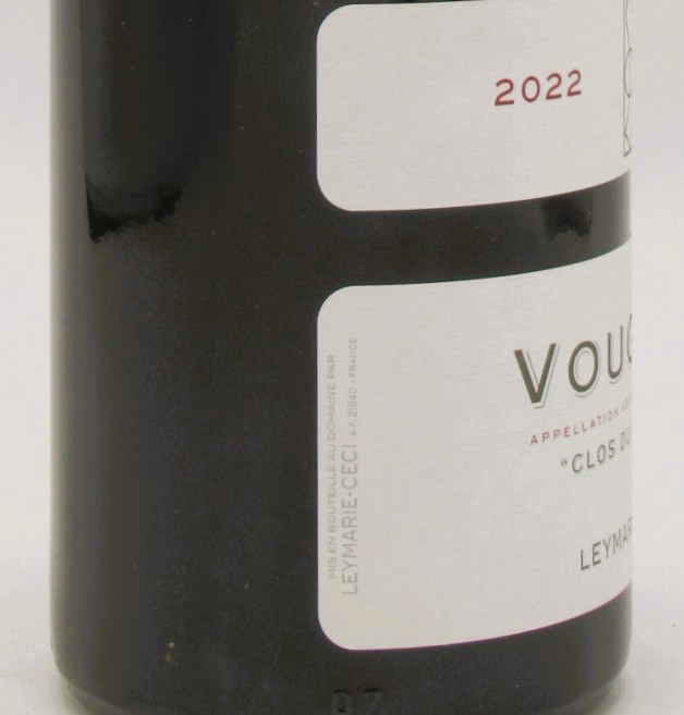 Vougeot Clos du Village Domaine Leymarie-CECI 2022
