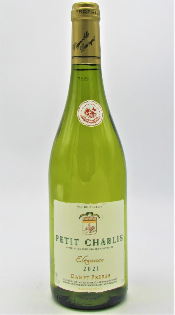 Petit Chablis Elégance Domaine Dampt 2021 La Cave SaintVincent