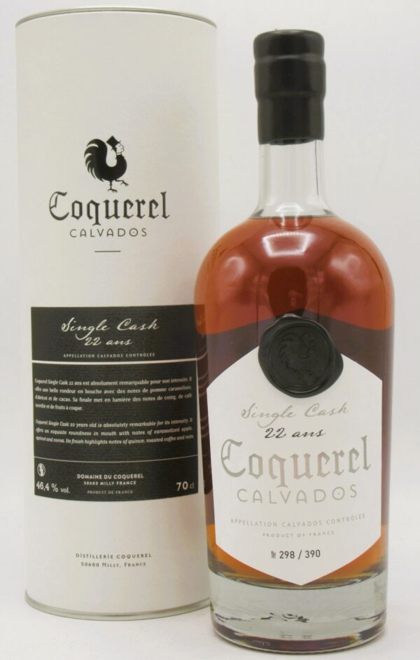 Calvados Domaine du Coquerel Single Cask 22 Ans