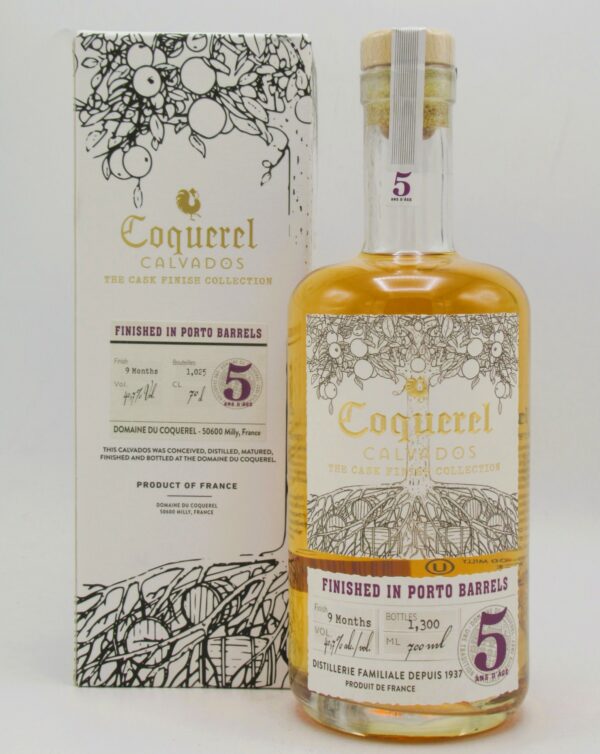 AOC Calvados Domaine du Coquerel 5 ans Porto Cask Finish