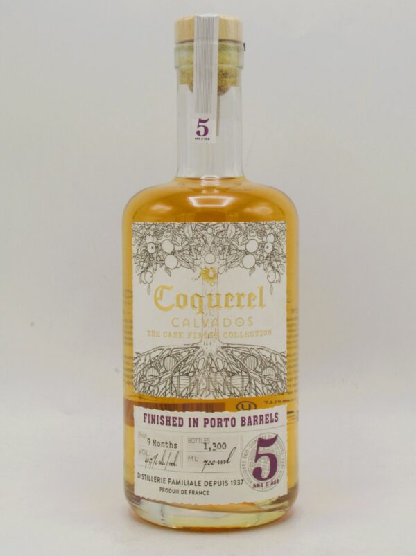 AOC Calvados Domaine du Coquerel 5 ans Porto Cask Finish