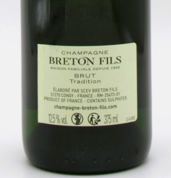 Champagne Brut Récoltant Tradition Breton Fils 37.5cl