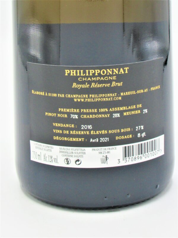 Champagne brut Royale Réserve Philipponnat