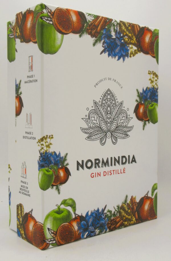 Gin Normandie Normindia Coffret 2 verres