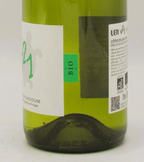 IGP Côtes De Gascogne Blanc Sec Bio N°21 Domaine Uby 2024