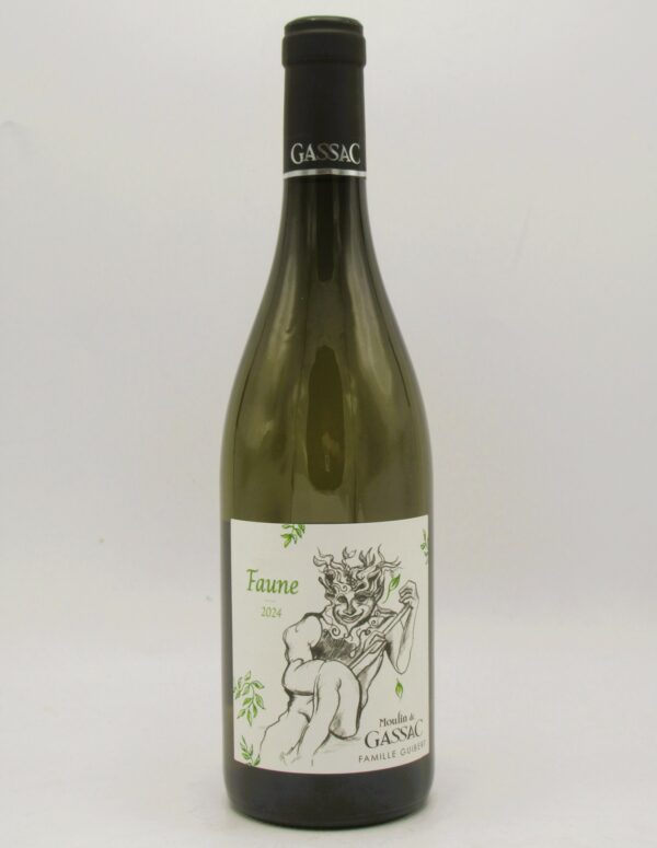 IGP de l’Herault Blanc Faune Moulin de Gassac 2024