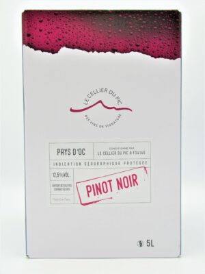 IGP Pays d'Oc Pinot Noir Cellier du Pic 5 litres