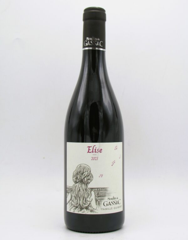 IGP de l'Herault Rouge Elise Moulin de Gassac 2023