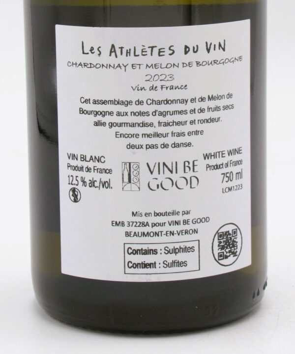 Vin de Pays Mumu-chardonnay Athletes du Vin 2023
