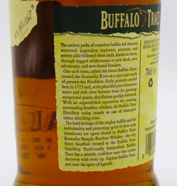 Kentucky Straight Bourbon Buffalo Trace 45°