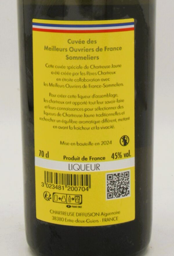 Liqueur Chartreuse Jaune Cuvée M.O.F.