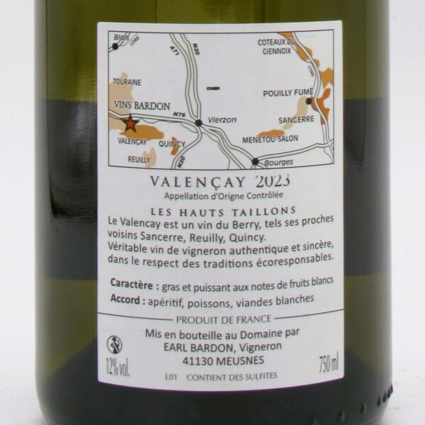 Valencay Blanc Les Hauts Taillons Domaine Denis Bardon 2023