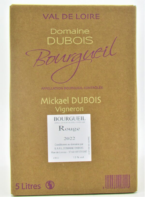 Bourgueil Domaine Dubois 5 Litres