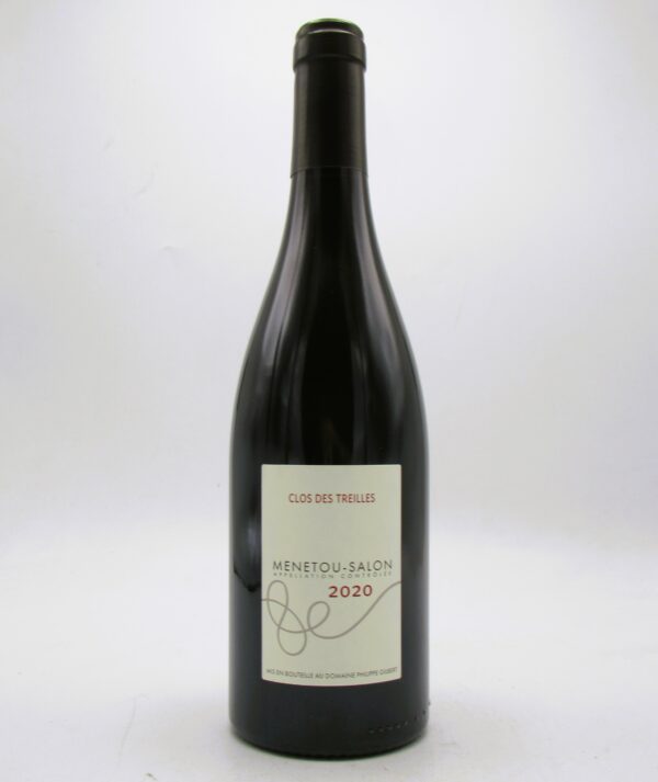 Menetou Salon rouge bio Clos des Treilles Domaine Philippe Gilbert 2020