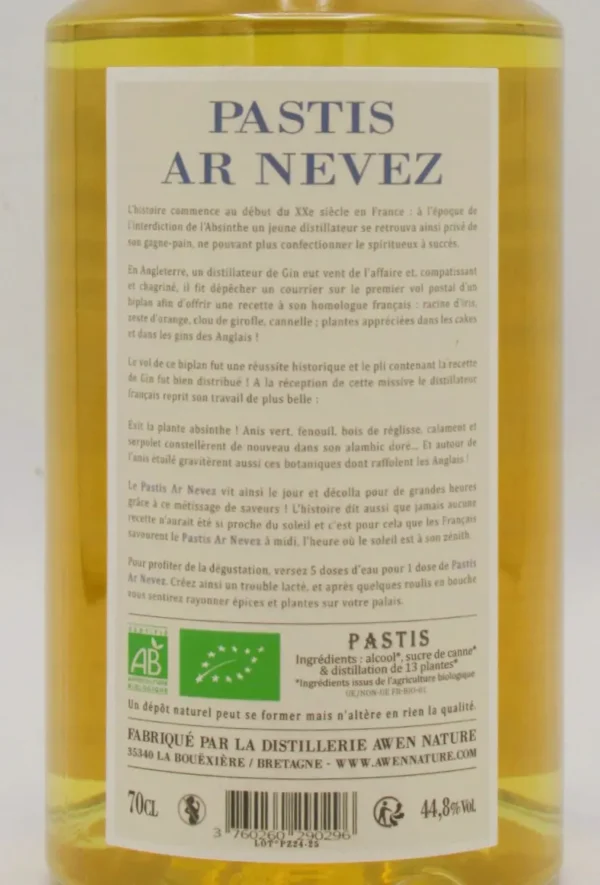 Pastis Bio Ar Nevez Awen Nature