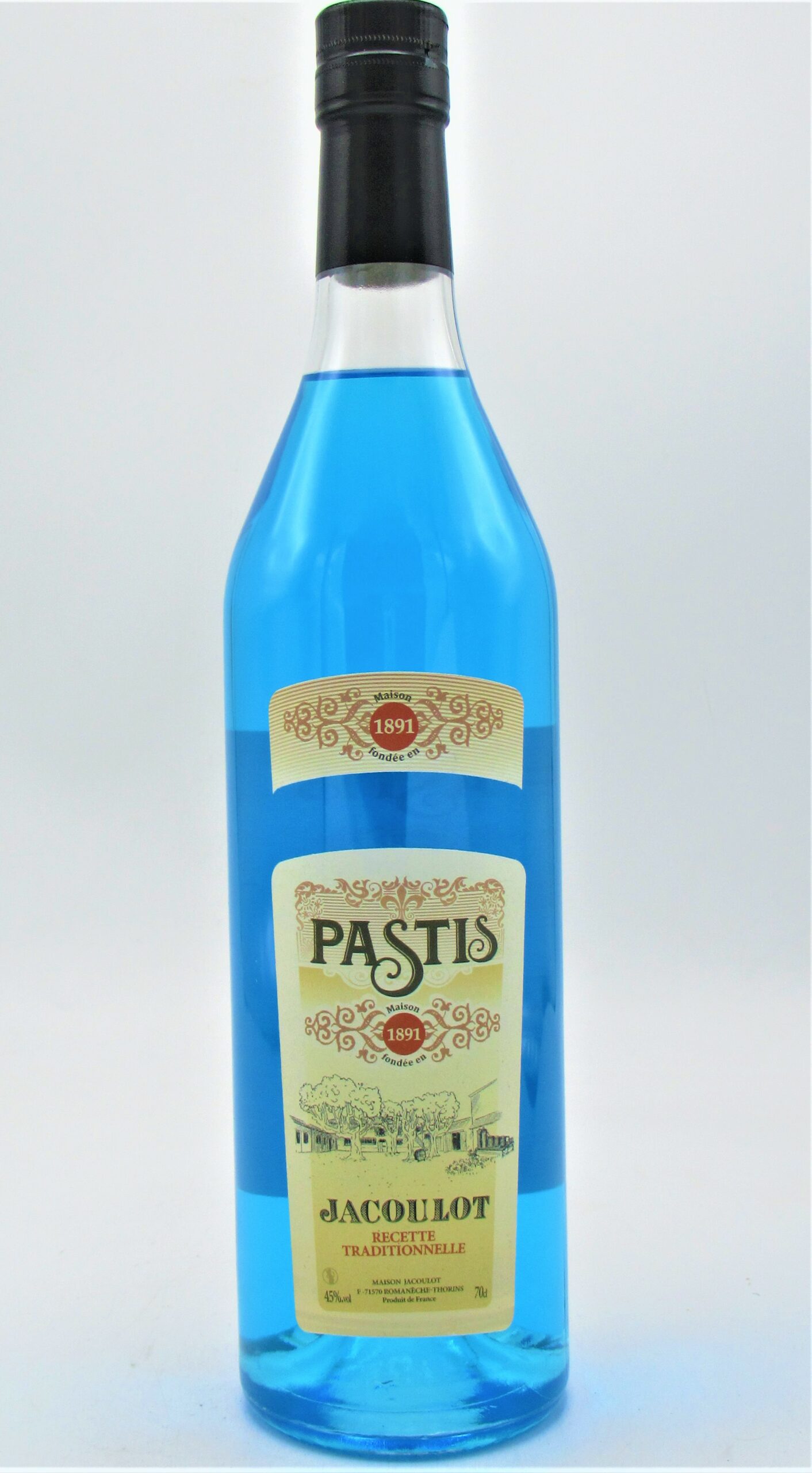 Pastis Bleu Distillerie F Bouhy - Jacoulot - La Cave Saint-Vincent