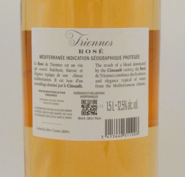 IGP de la Méditerranée Rosé Domaine de Triennes 2024 Magnum