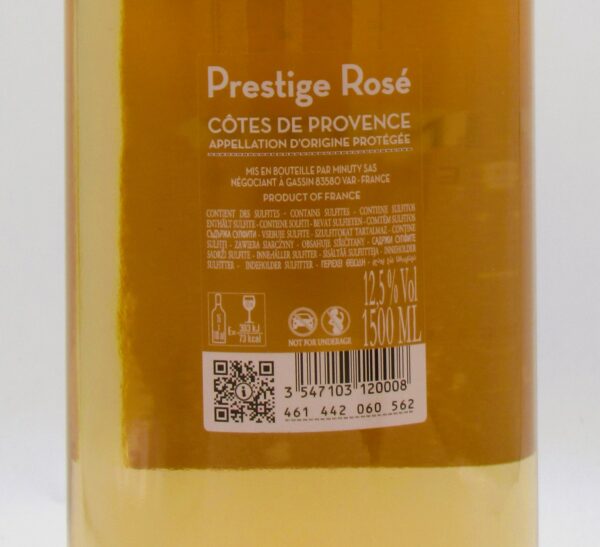 Cotes de Provence Rosé Chateau Minuty Prestige Magnum 2023