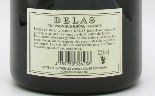 Crozes Hermitage Les Launes Maison Delas 2022 Magnum