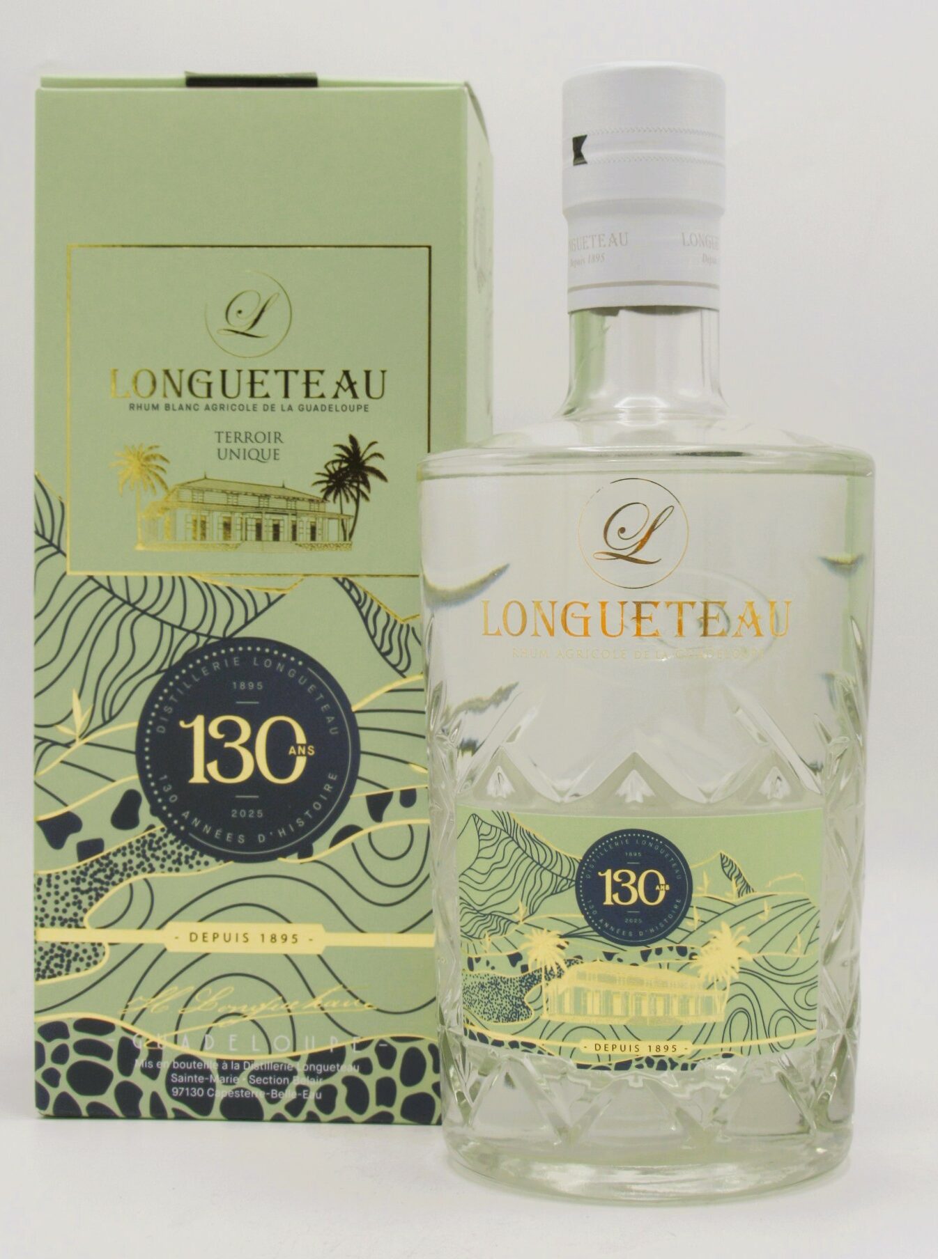 Rhum Blanc Longueteau Terroir Unique 130 ans