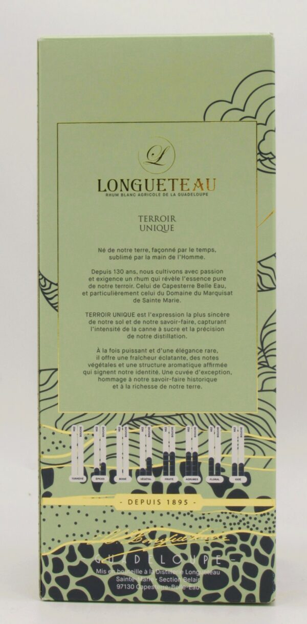 Rhum Blanc Longueteau Terroir Unique 130 ans