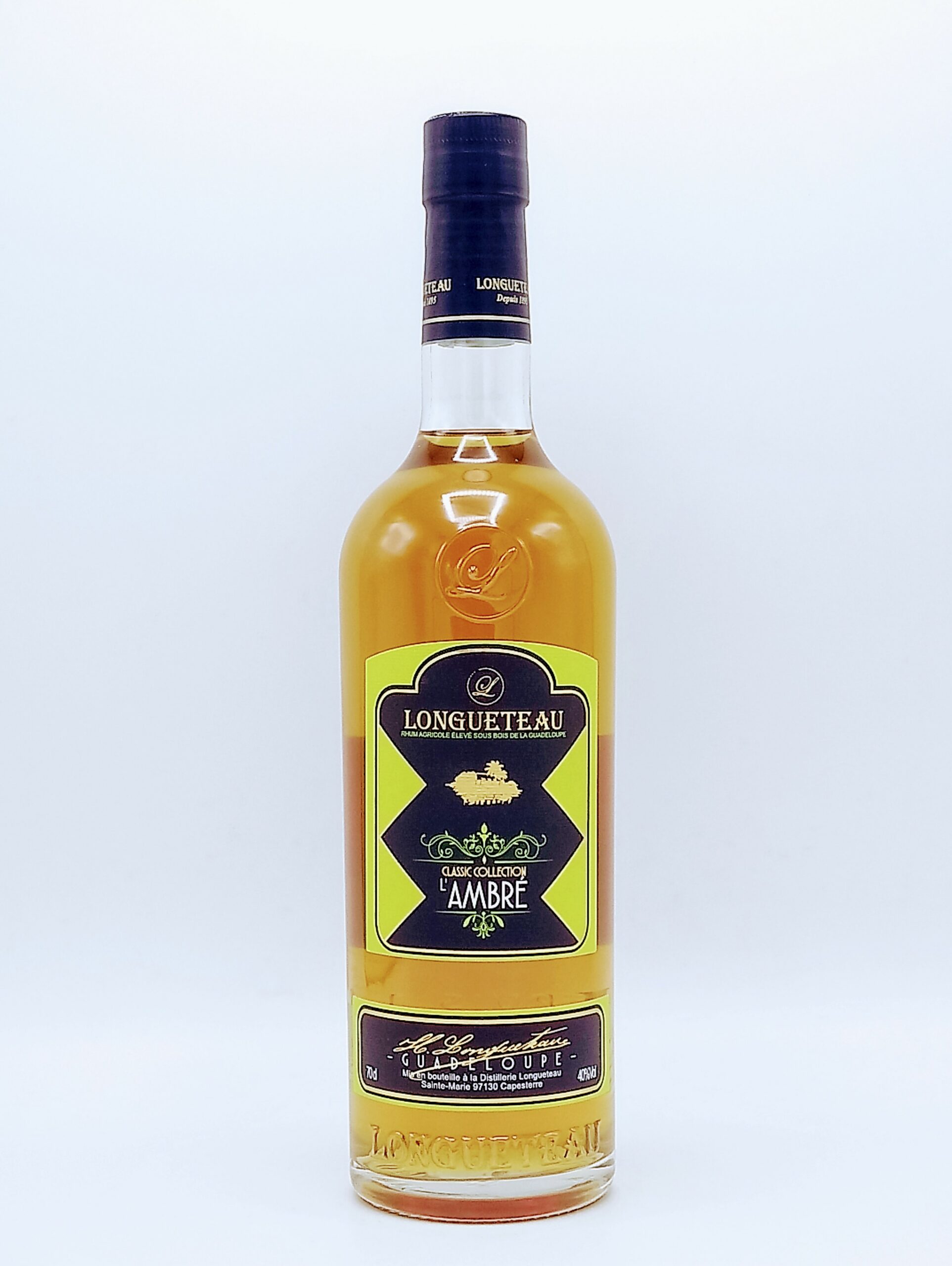 Rhum Guadeloupe Ambré Longueteau - La Cave Saint-Vincent