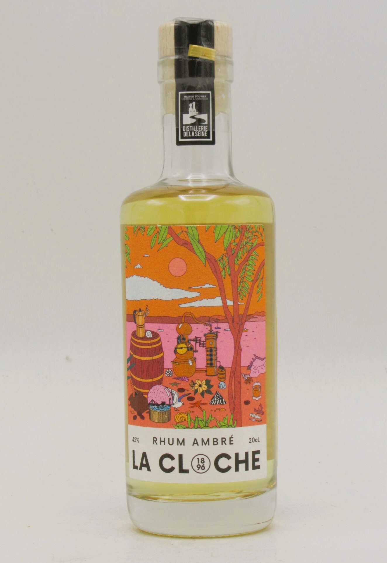 Rhum Ambré La Cloche 1896 - Distillerie de la Seine 20cl