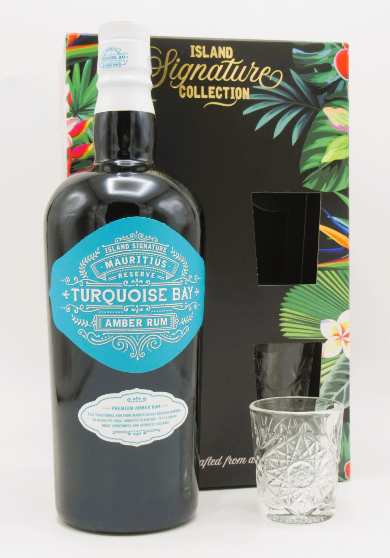 Rhum Turquoise Bay Island Signature Coffret 2 verres