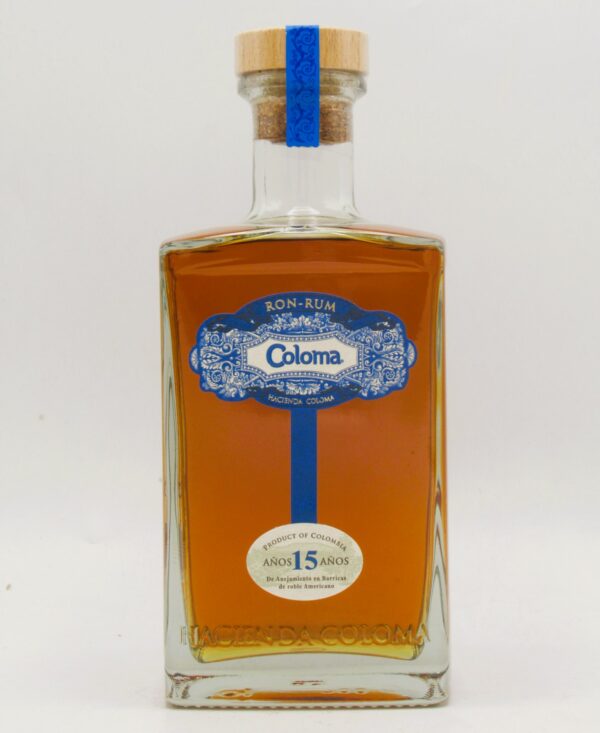 Rhum Colombie Hacienda Coloma 15 Ans