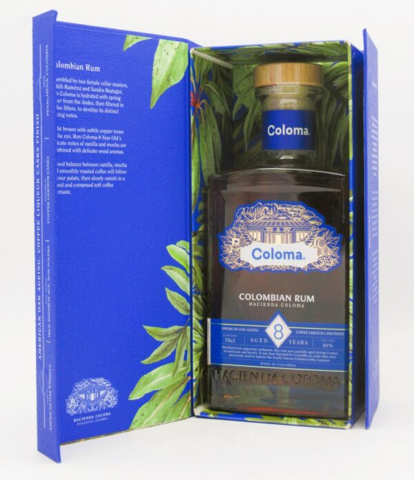 Rhum Colombie Hacienda Coloma 8 Ans