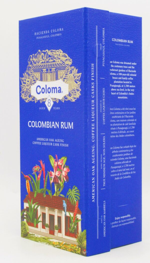 Rhum Colombie Hacienda Coloma 8 Ans