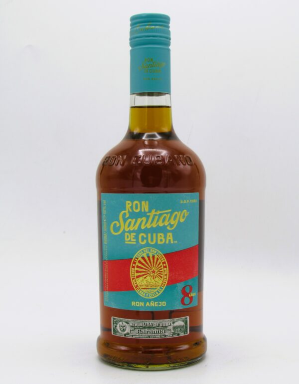 Rhum Santiago de Cuba 8 Ans