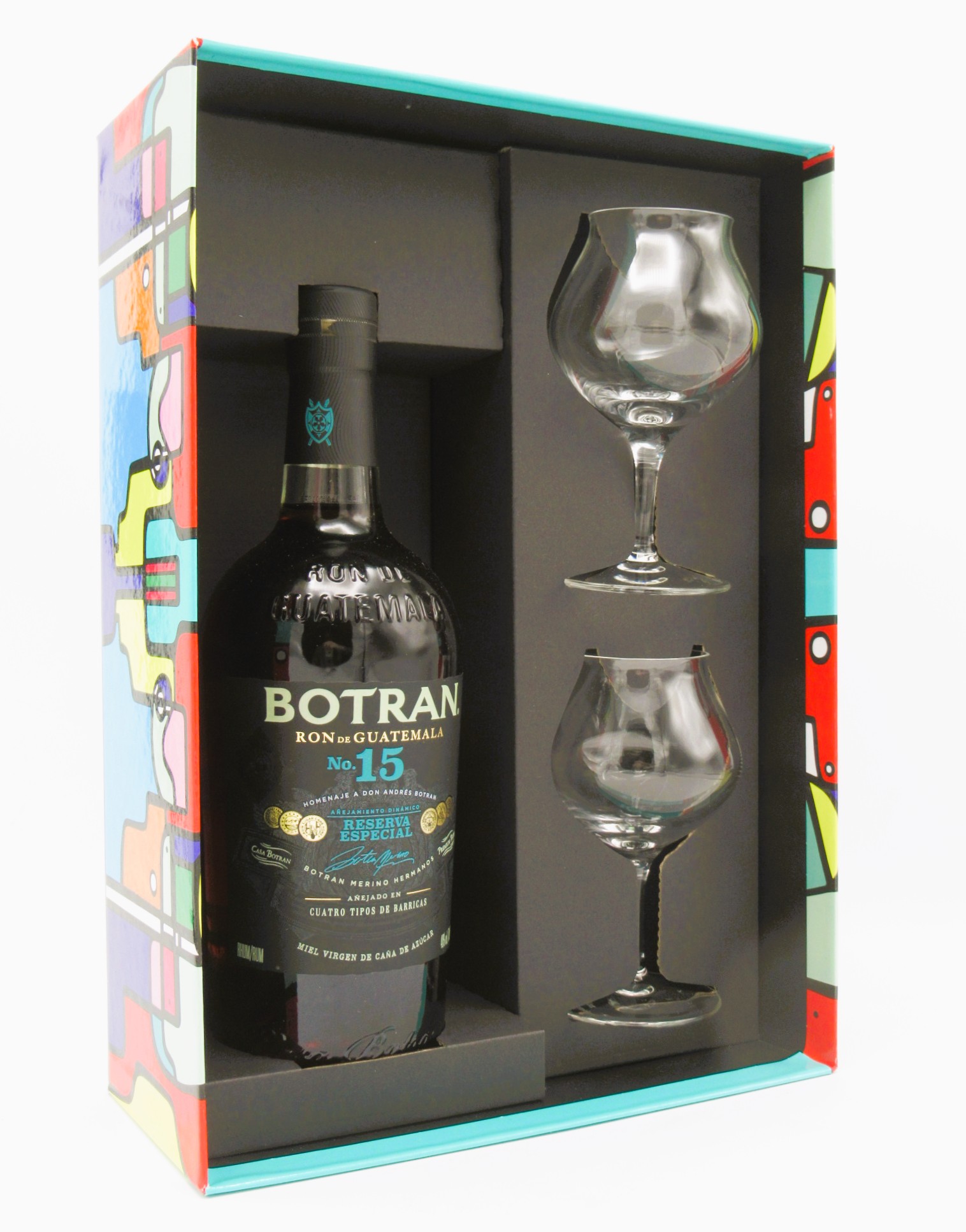 Rhum Botran N°15 Coffret 2 Verres