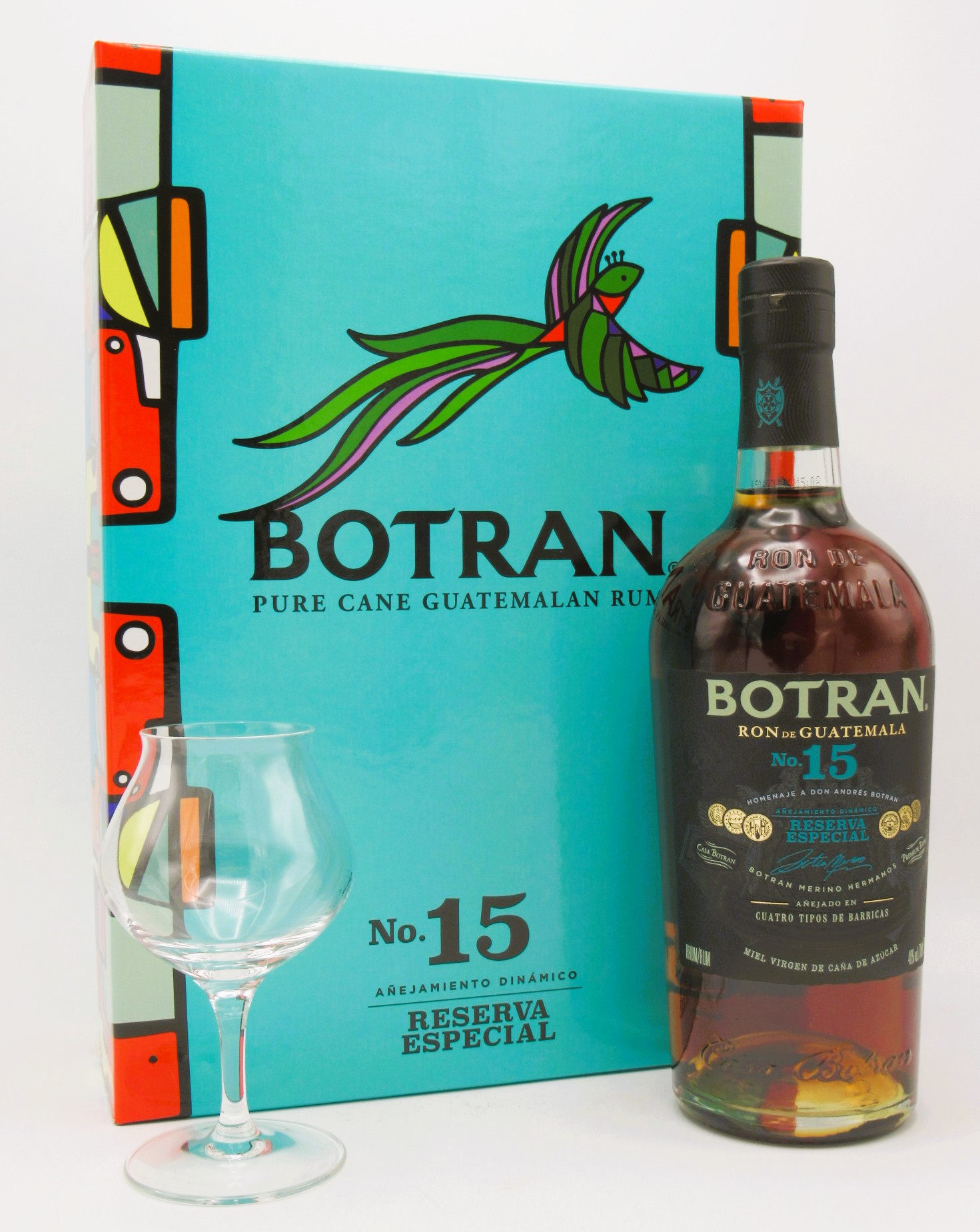 Rhum Botran N°15 Coffret 2 Verres