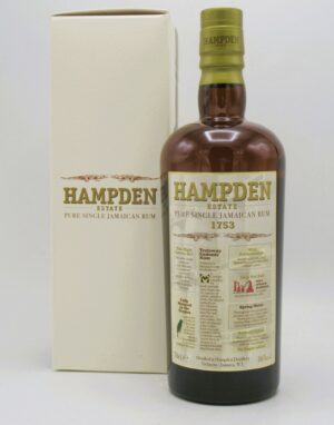 Rhum Vieux Jamaique Hampden 1753