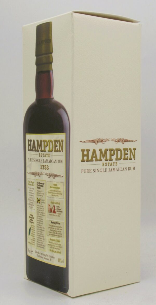 Rhum Vieux Jamaique Hampden 1753