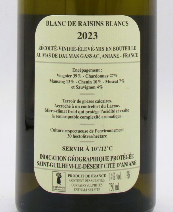 Saint Guilhem Le Désert Blanc Mas de Daumas Gassac 2023