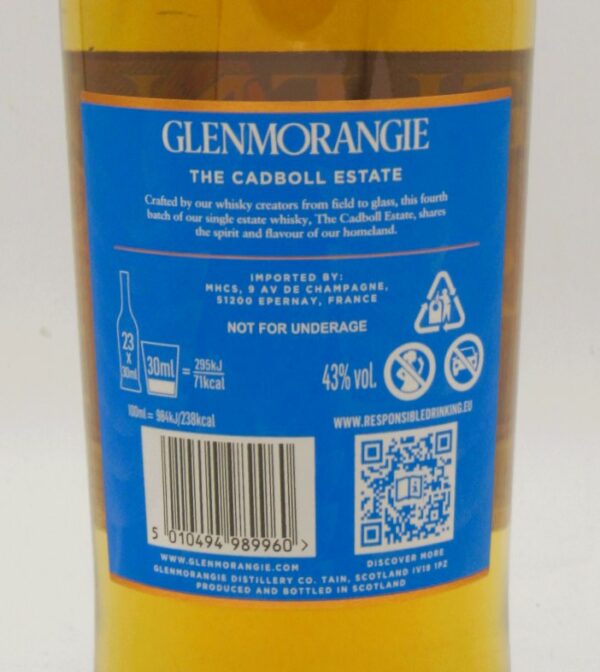 Single Malt Scotch Whisky Glenmorangie 15 ans Cadboll Estate #4