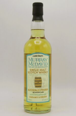 Single Malt Whisky Daluaine Distillery Bourbon Finish