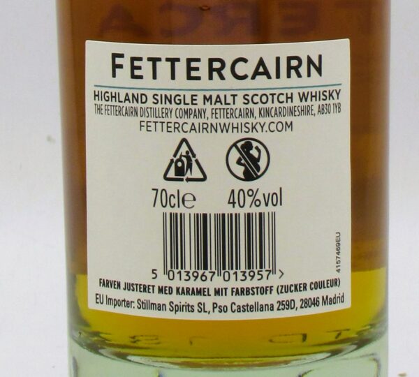 Single Malt Scotch Whisky The Fettercairn 12 ans