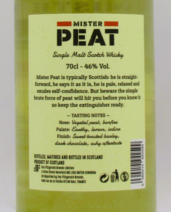 Single Malt Scotch Whisky Mister Peat Original